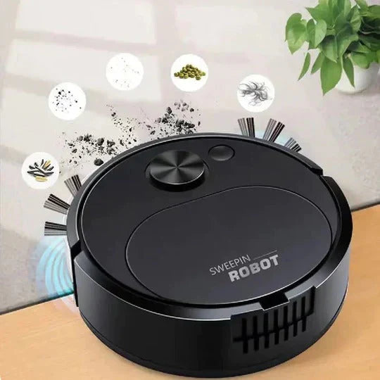 Rechargeable 3 In 1 Sweeping Robot Vacuum Cleaner