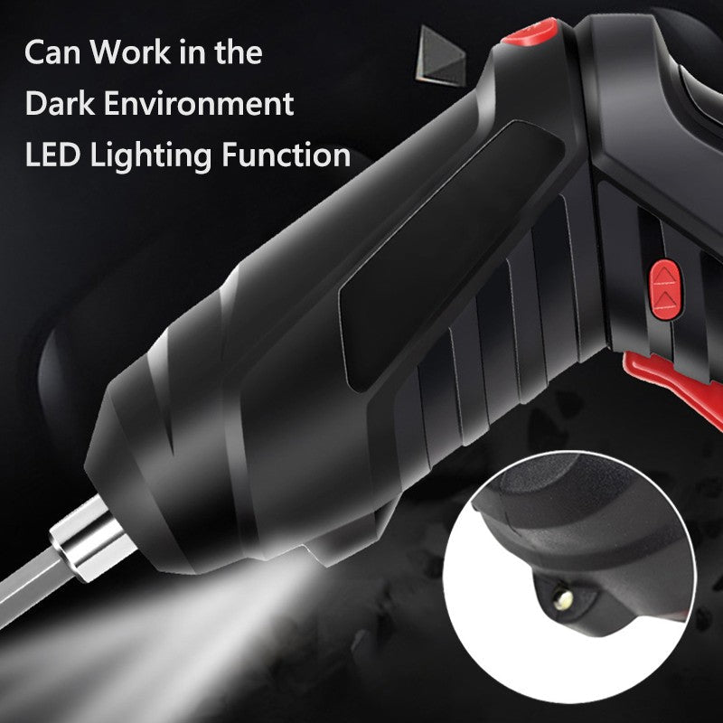 🔋 Rechargeable 47-Piece Electric Screwdriver Kit — Wireless Cordless Drill with Flexible Shaft | Home, Electronics & DIY