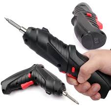 🔋 Rechargeable 47-Piece Electric Screwdriver Kit — Wireless Cordless Drill with Flexible Shaft | Home, Electronics & DIY