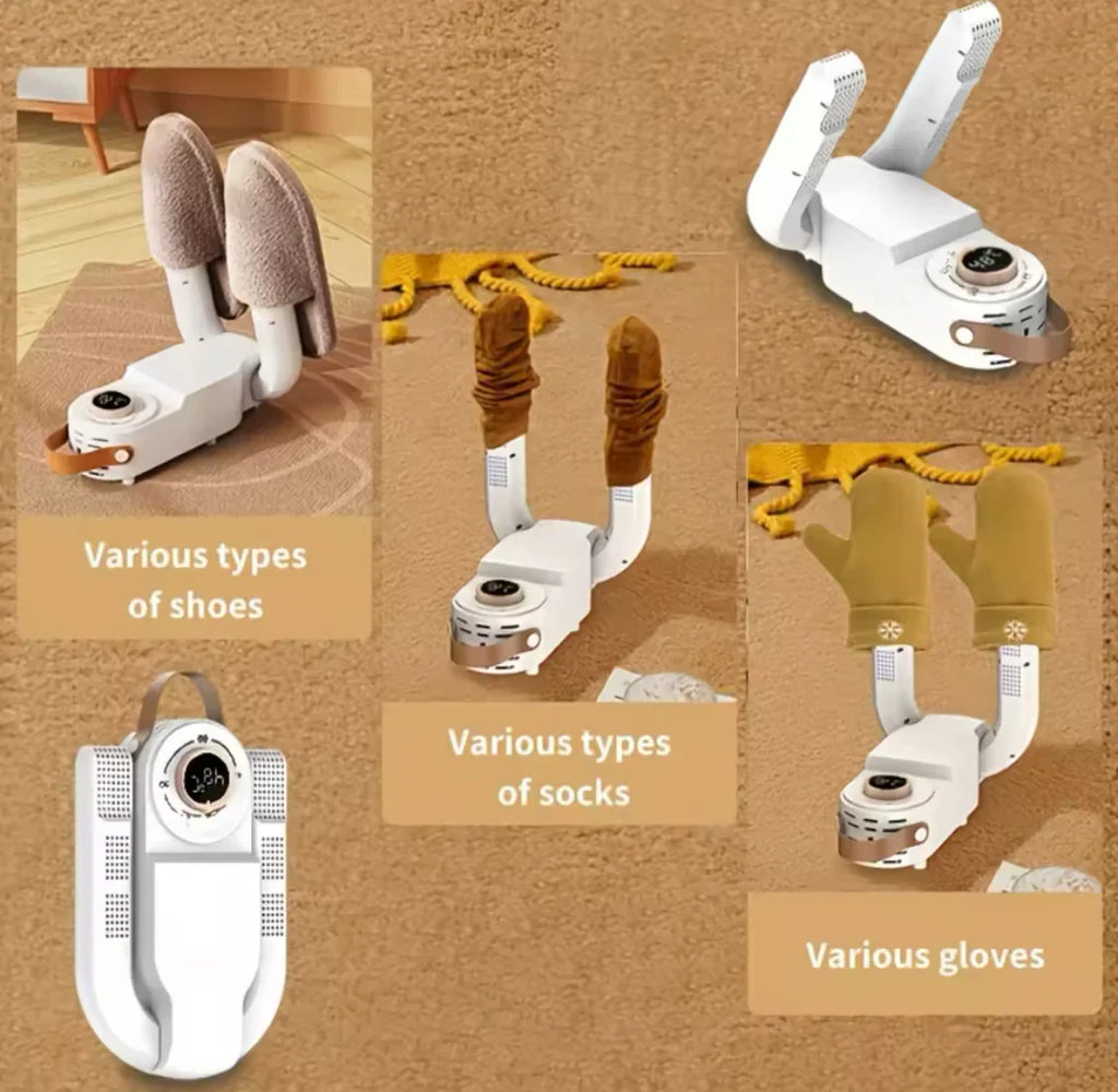 Electric Shoe Dryer, Multifunctional Socks Dryer, Household Shoe Warmer Heater