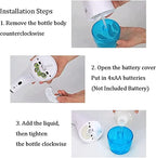 Auto foaming soap dispenser