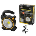 Jy-819 Solar And Usb Charging Rechargeable Led Cob Work Light - 10w