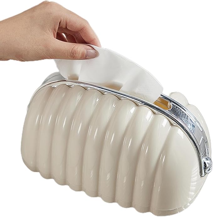 Shell Creamy Tissue Box