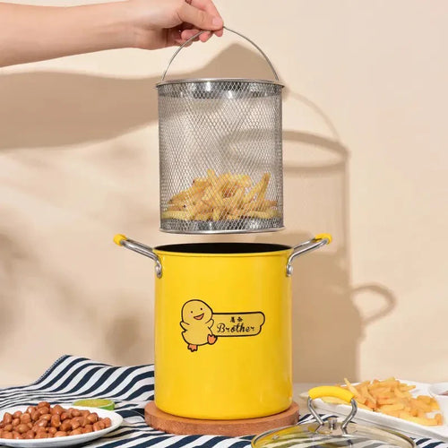 3 Ltr Deep Fryer Strainer Pot
