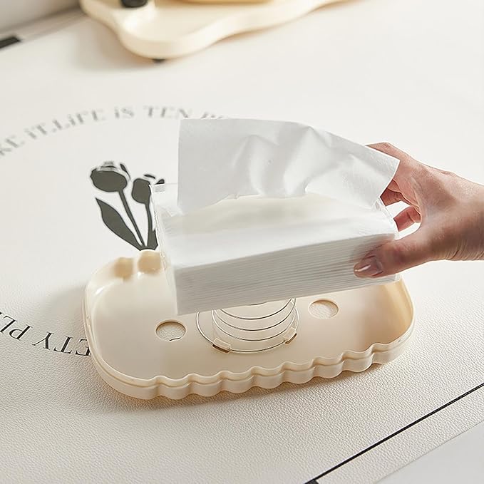 Shell Creamy Tissue Box