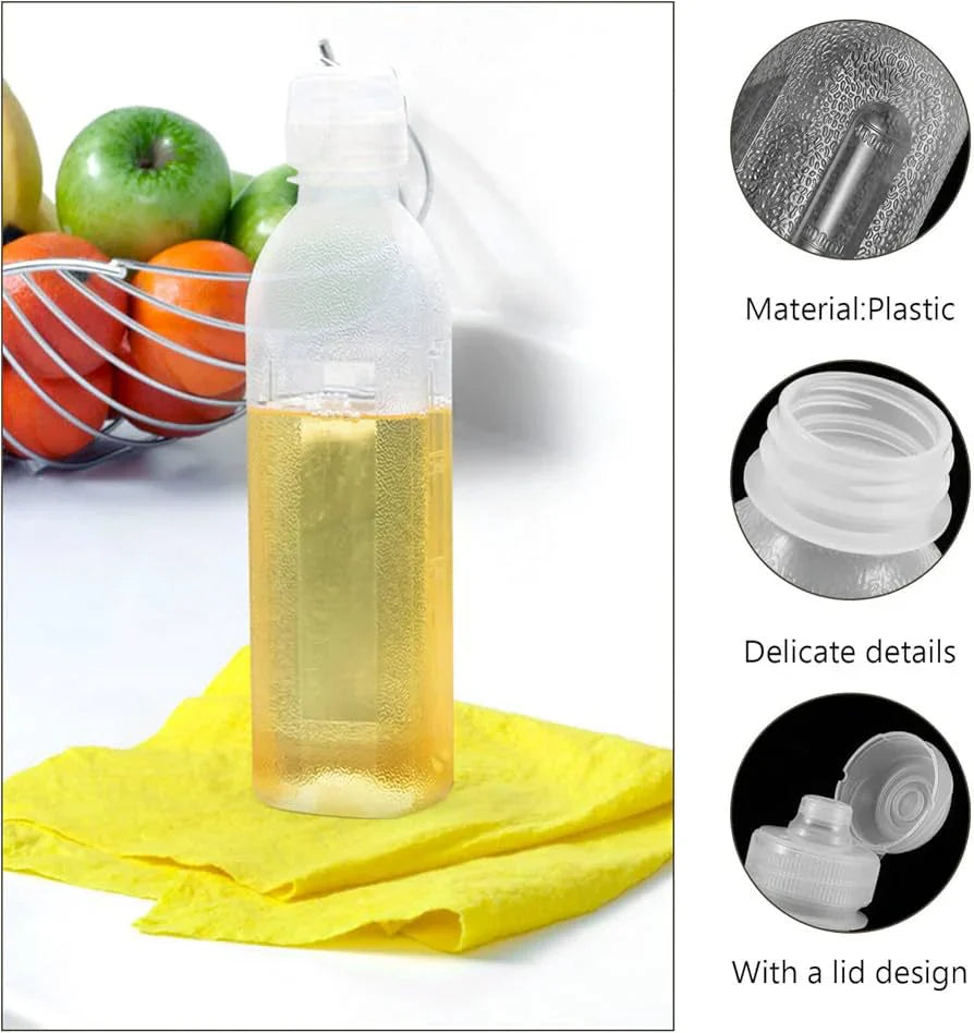 Kitchen Plastic Squeeze Oil Bottle