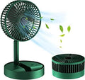 USB RECHARGEABLE TELESCOPIC FOLDING FAN