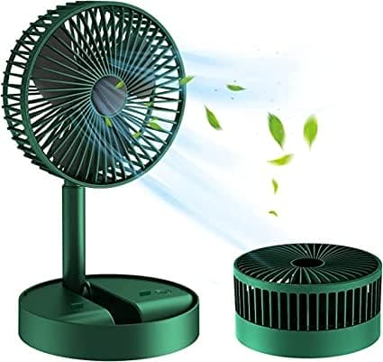USB RECHARGEABLE TELESCOPIC FOLDING FAN
