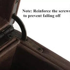 Wooden Leather Watch Storage Box