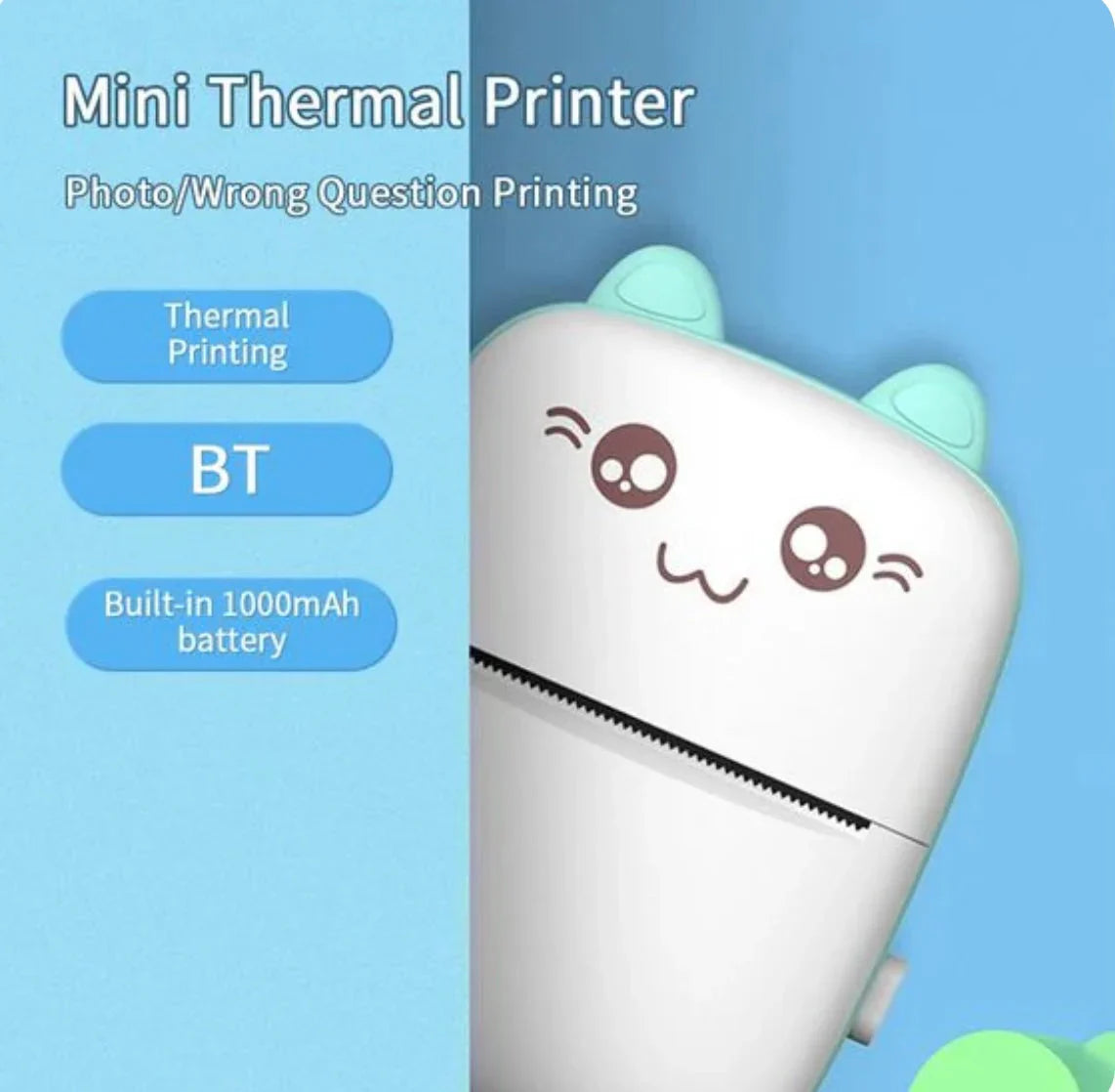 Mini Cute Pocket Printer
