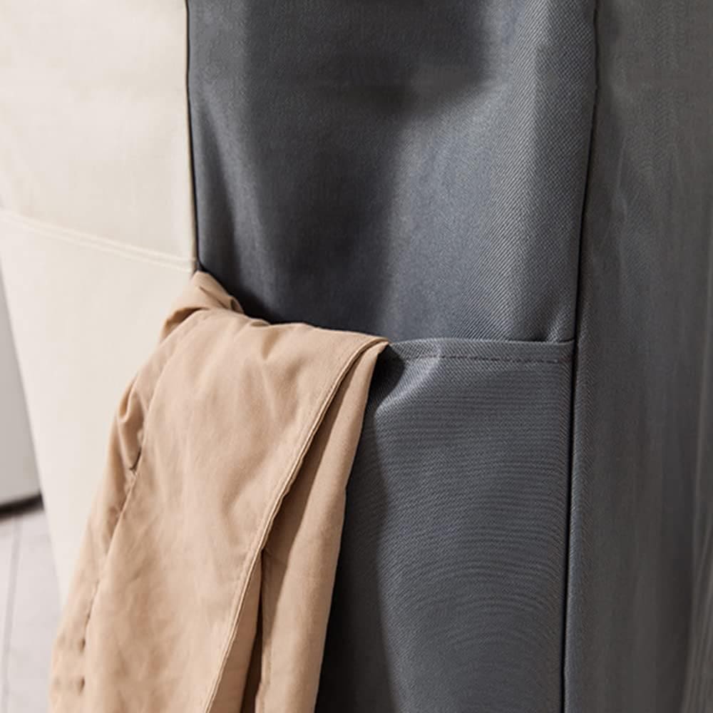 2/3 Grid Laundry Basket With Stand foldable laundry bag