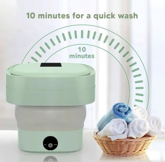 Portable Mini Foldable Washing Machine with dryer option