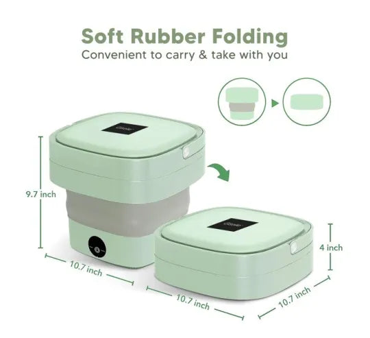Portable Mini Foldable Washing Machine with dryer option