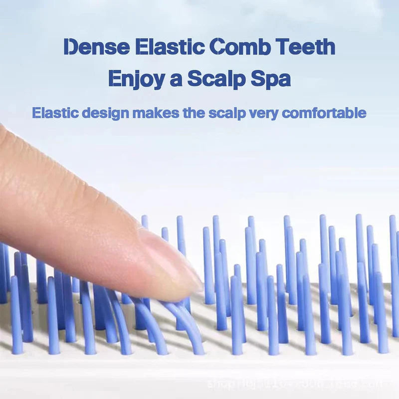 Self Cleaning Hair Brush, One Click Cleaning Telescopic Hair Comb