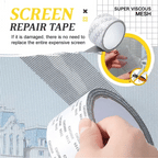 Window Net Screen Repair Roll- Fix broken Mesh Windows
