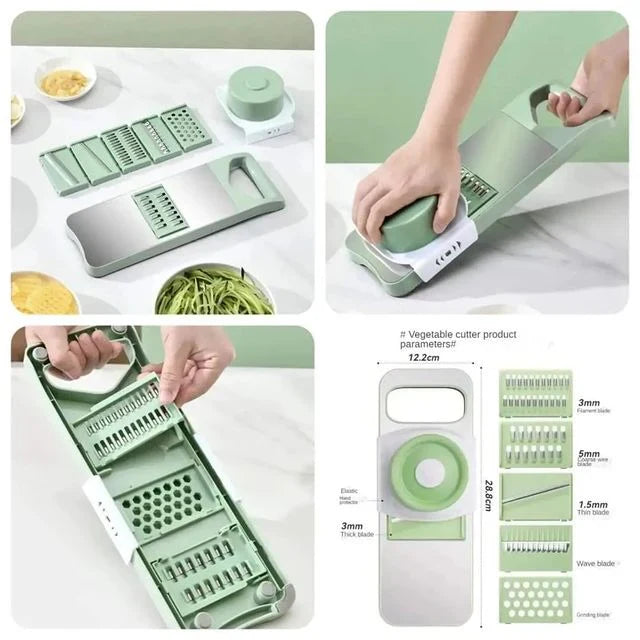 5 in 1 vegetable slicer cutter