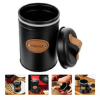 3 Pcs Kitchen Counter Top Metal Jar Set