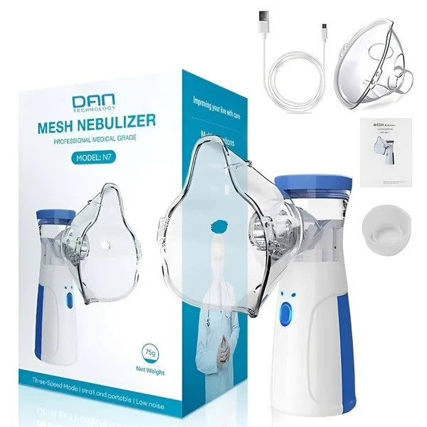 Mesh Nebulizer Portable (Cell Operated) FREE DELIVERY