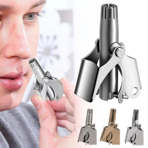 Stainless Steel Manual Nose Trimmer