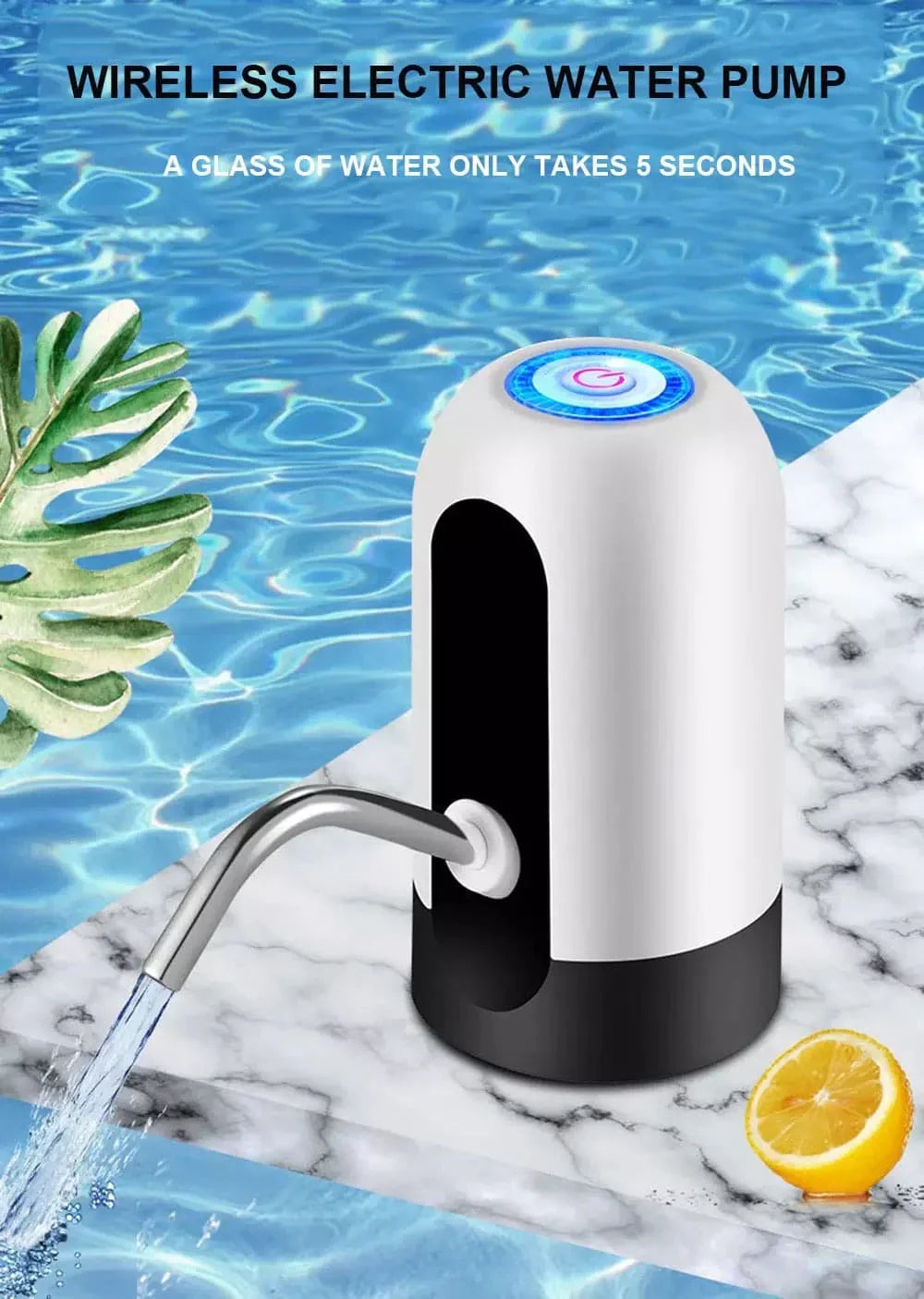 Portable Electric Water Pump Dispenser, Automatic Water Dispenser