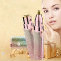 Glitter Eyebrow Trimmer, 2 In 1 Electric Eyebrow Trimmer, Makeup Painless Eyebrow Epilator, Body Shaver Razor, Portable Facial Body Hair Remover
