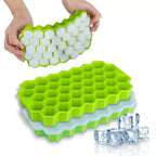 SILICON ICE CUBE TRAY WITH LID