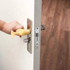 2 In 1 Silicon Door Knob Cover, Anti-Collision Door Knob Pad, Noiseles