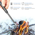 Windproof Kitchen Electric USB Lighter Long Candle BBQ Gas Stove Ignition Gun Camping Rechargeable Flameless Lighter