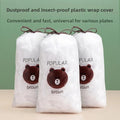 100pcs Disposable Food Storage Cover
