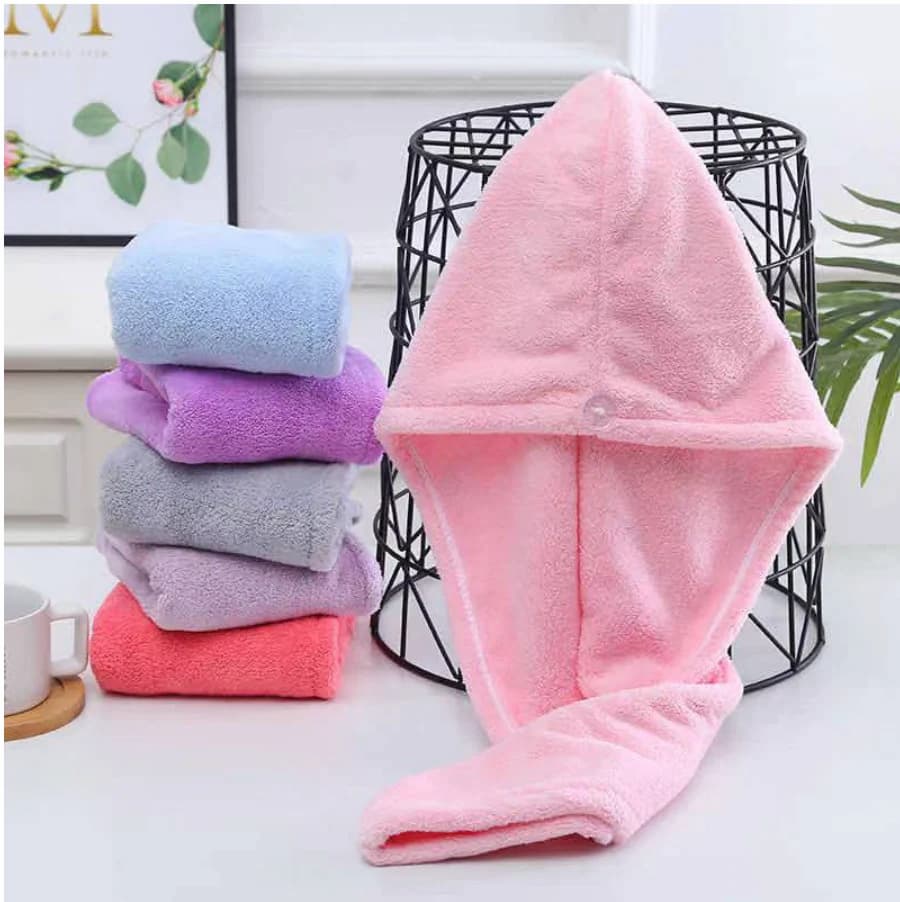 Microfiber hair Cap Towel