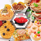Mini foldable Mighty Electric Waffle Maker